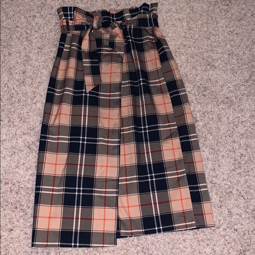 H&M faux wrap skirt